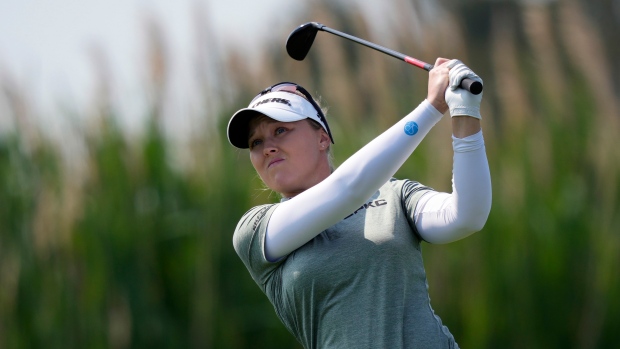 Defending champ Brooke Henderson five shots back at ShopRite LPGA ...