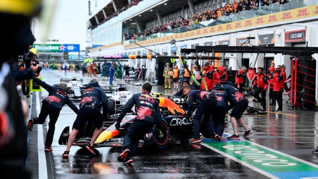 Red Bull driver Sergio Perez