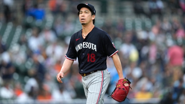 Kenta Maeda throws 5 scoreless innings in return, Twins top Tigers 4-1 –  The Oakland Press