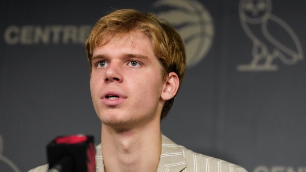 Toronto Raptors officially sign first-round draft pick Gradey Dick 