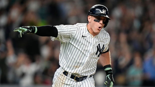 Harrison Bader belts another homer in Yankees' loss