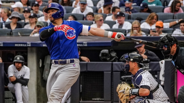 Cubs score 6 runs late to rally for 7-4 win over Yankees