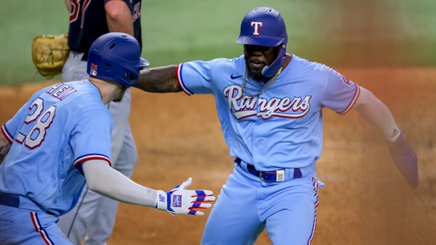 Texas Rangers rally in time to complete sweep of Cleveland Guardians - Lone  Star Ball