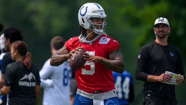 Colts ready to play waiting game with Richardson's progression