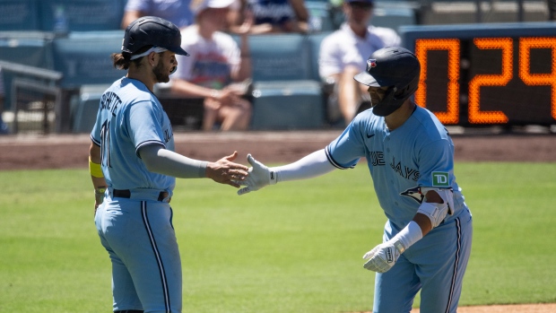 Whit Merrifield (4 RBIs), Jays take series from Dodgers