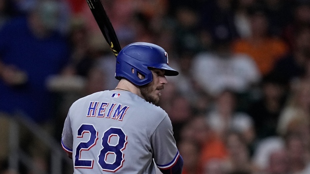 Rangers place All-Star catcher Jonah Heim on 10-day IL with a left