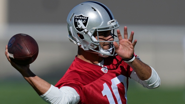 Jimmy Garoppolo leaves Raiders practice early as coaches monitor injured  foot