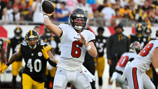 Ridder throws first 2 TD passes as Falcons top Brady, Bucs