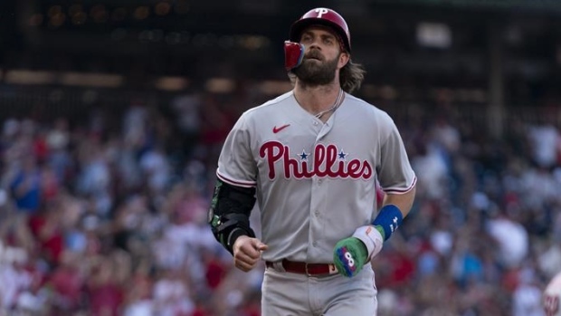 Why Phillies sat Bryce Harper vs. Mets; Alvarado nearing rehab