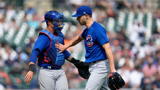 Yan Gomes' single breaks an 8th-inning tie as the wild card-contending Cubs  beat the Tigers 6-4 - Richmond News