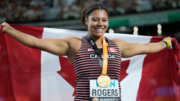 Camryn Rogers captures historic hammer throw silver for Canada's 1st medal  at 2022 world championships