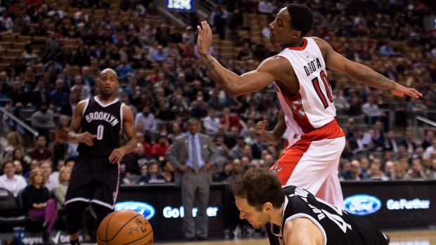 Frustration gets better of Raps in loss to Nets - TSN.ca