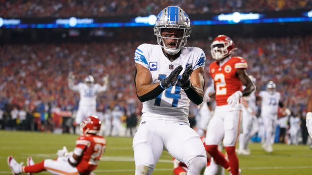 Amon-Ra St. Brown returns to practice for Lions ahead of Falcons game - A  to Z Sports