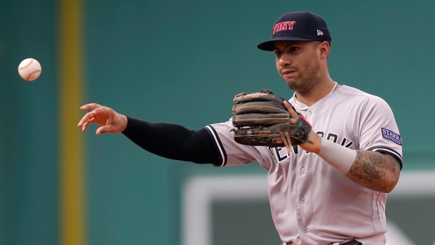 Torres' 2-run single helps Yankees outlast Red Sox 3-2 in doubleheader  opener - What's Up Newp