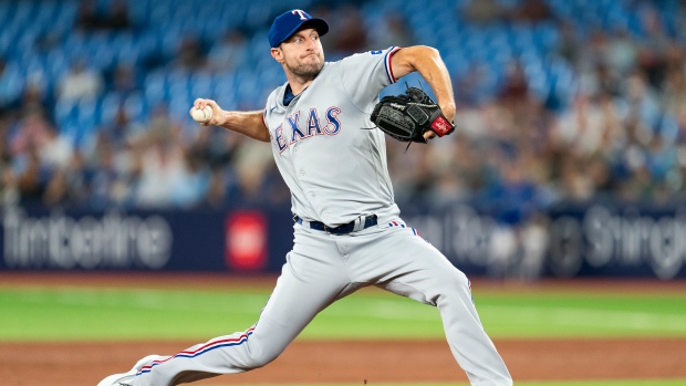 Optimism around Max Scherzer as Rangers continue prep for Astros