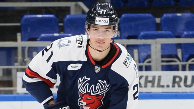 Berkly Catton, a projected high pick in next year's NHL draft