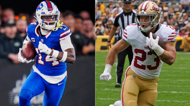 49ers' Christian McCaffrey, Bills' Stefon Diggs among best bets to score in  Week 2 of NFL season, Tampa Bay Buccaneers