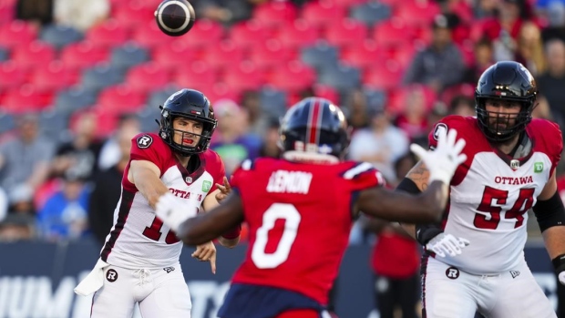 Alouettes fit to be tied in pre-season finale at Molson Stadium