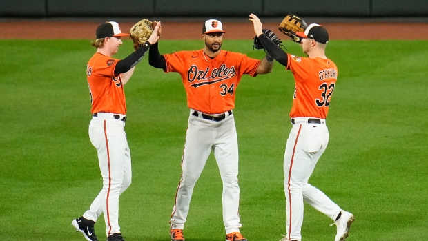 Mountcastle leads AL East champion Orioles over last place Red Sox