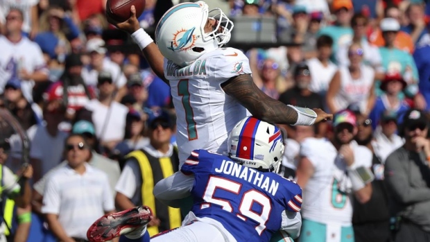Dolphins first loss of season shows they haven't yet surpassed the Bills in AFC  East 