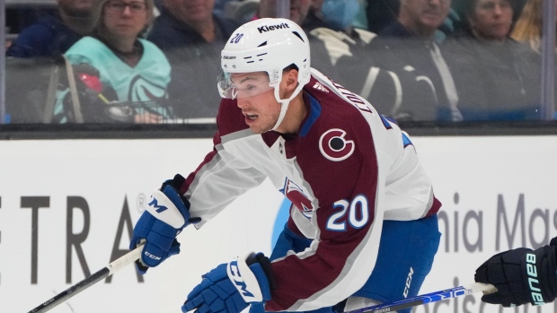 Colton fined $5,000 for actions in Avalanche game