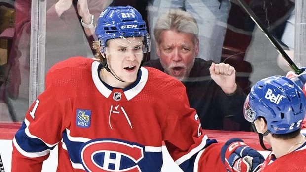 Canadiens' Kirby Dach displays offensive progress in win over Rangers
