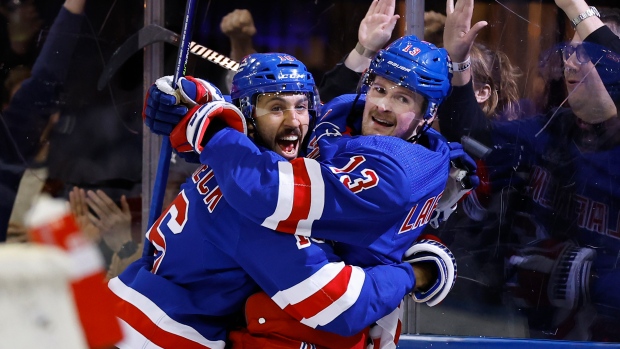 Alexis Lafreniere’s Late Heroics Lead Rangers Past Blue Jackets