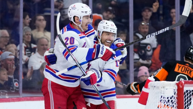 Mika Zibanejad scores a pair to lead New York Rangers to victory over Philadelphia Flyers – TSN.ca