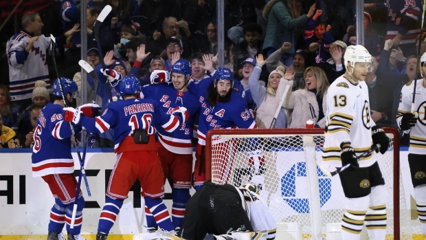 New York Rangers beat Boston Bruins in matchup of East’s top teams – TSN.ca