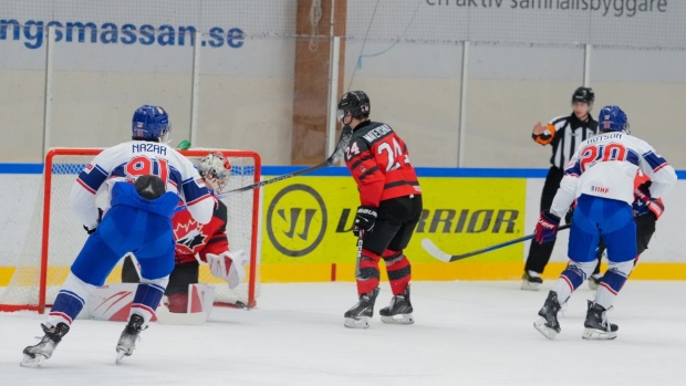 Canada falls to the United States in the finals of the World Junior Championships