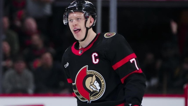 ‘Complete B.S.’ Sens GM Steve Staios swats down rumours team is looking to trade Brady Tkachuk – TSN.ca