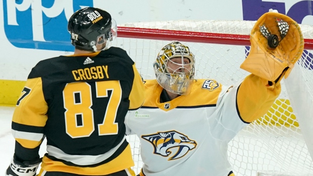 Sidney Crosby Scores 42nd Goal, Penguins Top Preds To Keep Playoff ...