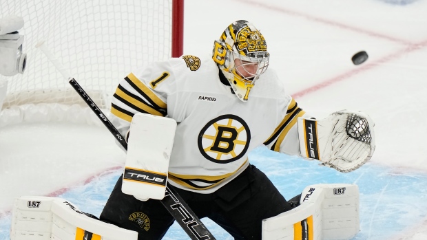 Boston Bruins' braintrust says offseason priority is signing goalie Jeremy  Swayman - TSN.ca
