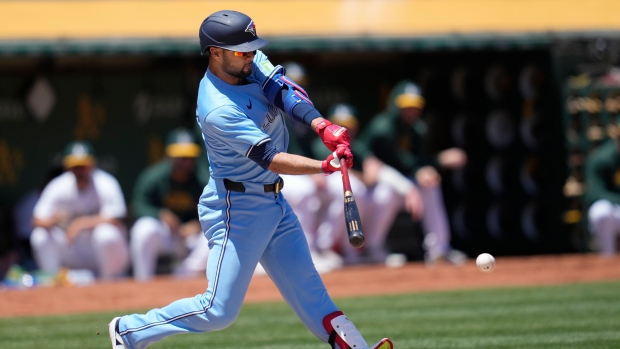 Isiah Kiner-Falefa hits bases-loaded double in 10th, finishes with 5 RBIs as Blue Jays beat A’s  – TSN.ca