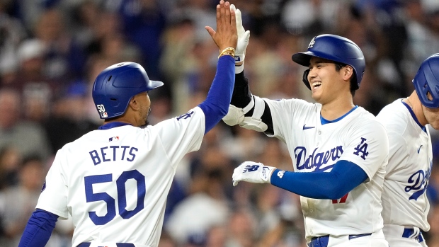 Shohei Ohtani and Mookie Betts