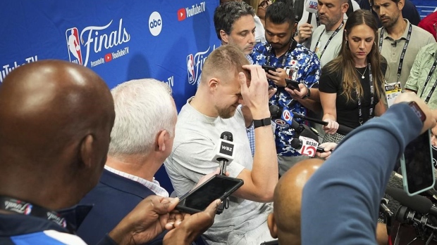 Celtics offer little on Porzingis after leg injury kept him out of Game 3 of NBA Finals – TSN.ca