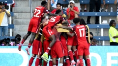 Canada celebrates Jonathan David goal