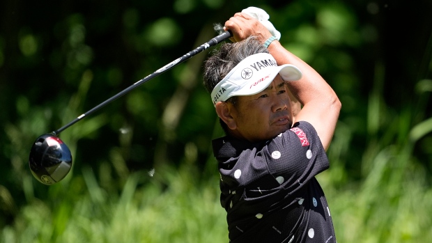 Hiroyuki Fujita leads U.S. Senior Open, play to resume Monday – TSN.ca