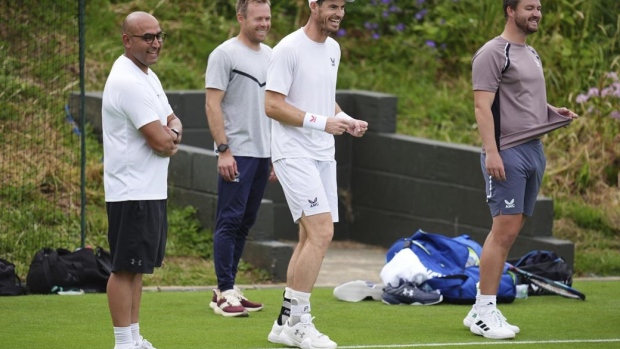 Andy Murray's first-round Wimbledon match is listed on Tuesday's schedule at Centre Court Article Image 0