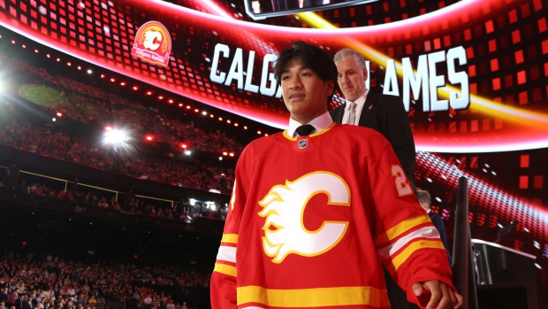 Salim Valji: Future Calgary Flames get feet wet at development camp – TSN.ca