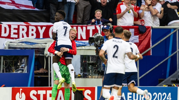 England celebrates