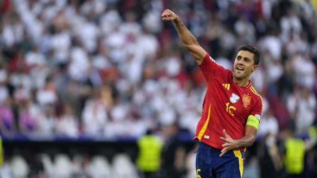 Spain’s Rodri named UEFA Euro 2024 Player of the Tournament – TSN.ca