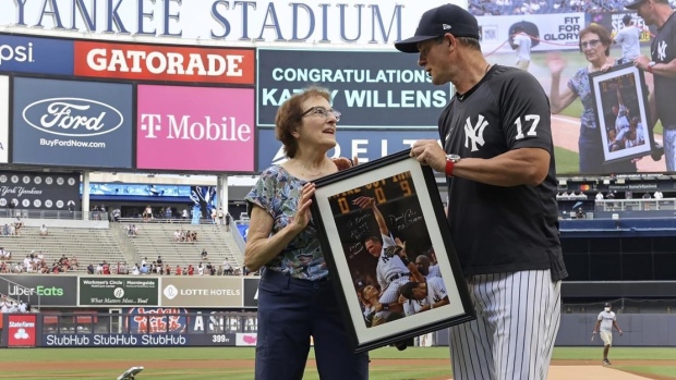 Yankees Honor Late AP Photojournalist Kathy Willens with Moment of Silence Before Game vs. Rays