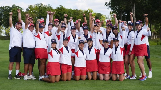 Americans beat Europe to capture Solheim Cup. Rasmus Hojgaard rallies to beat McIlroy in Irish Open Article Image 0