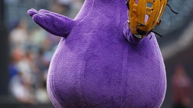 Purple place: Mets unveil the new Grimace seat at Citi Field Article Image 0