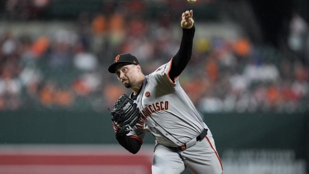 Giants blank Orioles Article Image 0