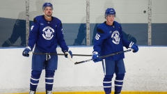 Auston Matthews and Mitch Marner