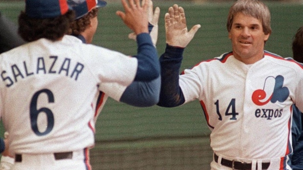 Pete Rose made history and left a lasting mark during his brief stint with the Expos Article Image 0