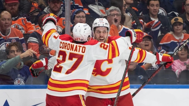 Surprising starts to NHL season for unbeaten Flames, winless Oilers Article Image 0