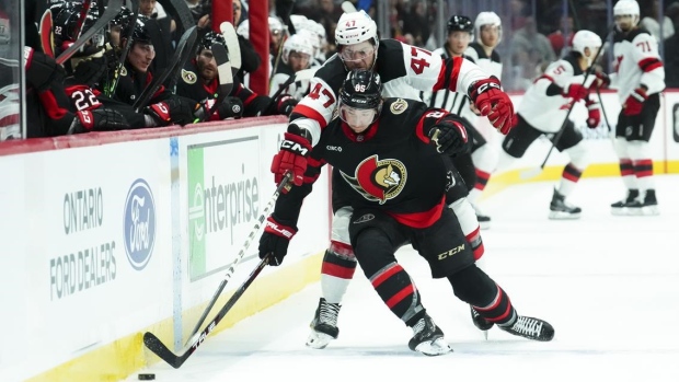 Senators looking to take learning experience from loss to Devils Article Image 0